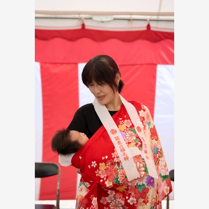 Actが撮影したお宮参りの写真