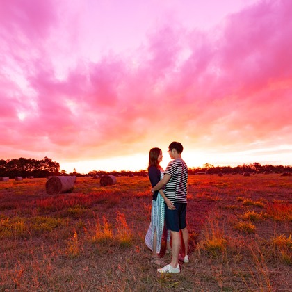 ケアンズ レンズ フォトグラフィーが撮影したハネムーンフォトの写真