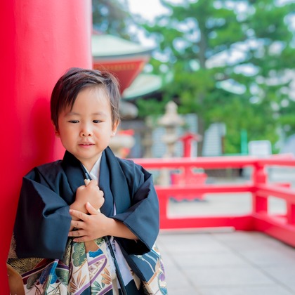 ビブリッジが出張撮影した「753フォト」の家族写真