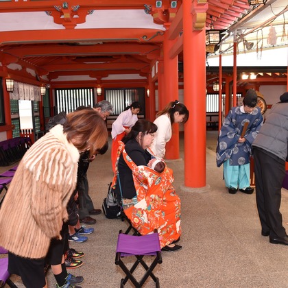 梶田　誠が撮影したお宮参りの写真
