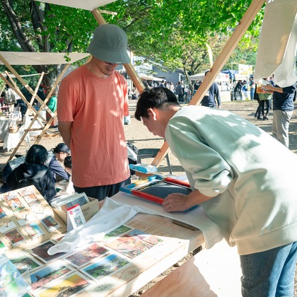 戸澤麻衣が撮影した「飛鳥山公園イベント・the Picnic」の写真