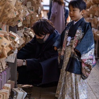 板橋薫平が撮影した七五三フォトの写真