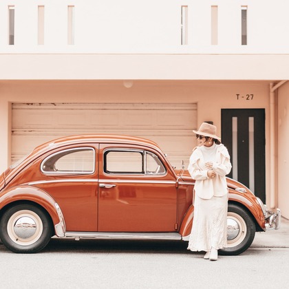 石井俊輔が出張撮影した「車とモデル at 沖縄」の家族写真