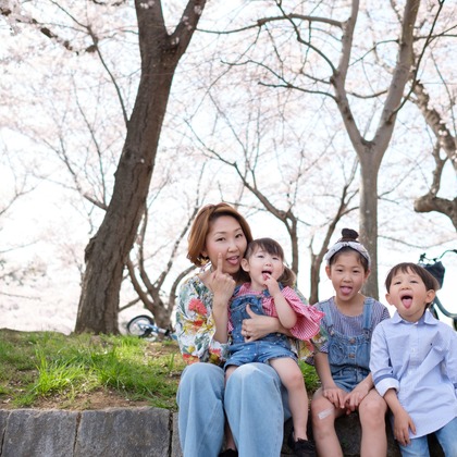 高野和希が撮影した家族写真の出張撮影の写真