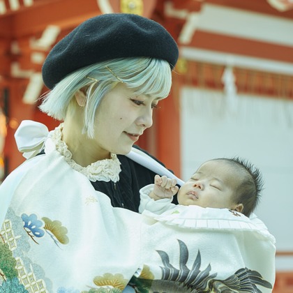 bluevalleyが撮影した家族写真の出張撮影/七五三フォト/お宮参りの写真