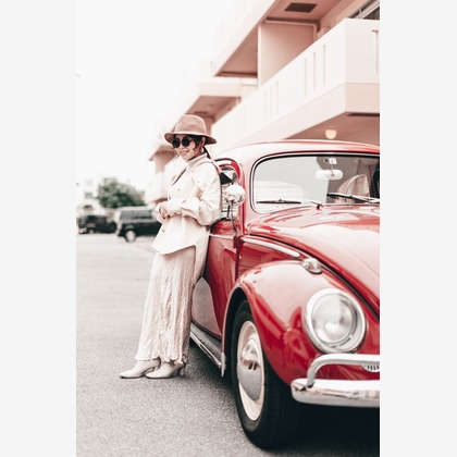 石井俊輔が出張撮影した「車とモデル at 沖縄」の家族写真