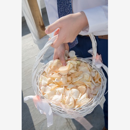 Photo of Santorini Wedding Ceremony taken by Olga Chalkiadaki