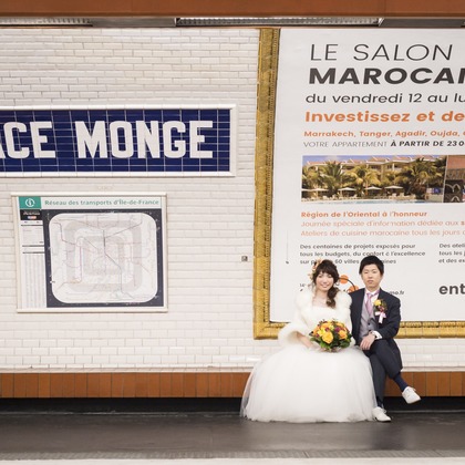 24to Produceが撮影した「パリでのフォトウェディング」の写真