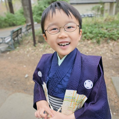 寫樂斎が撮影した家族写真の出張撮影/七五三フォトの写真
