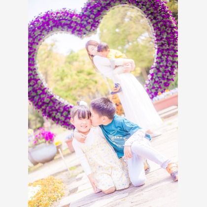 この写真は、出張撮影(家族写真(キッズ,ベビーフォト))のアルバム「春の撮影会」にある写真の1枚で、家族写真(キッズ,ベビーフォト)などが写っています。<br>「春の撮影会」では他にも:albumPhotoCount枚の家族写真を見ることができます。撮影者は出張撮影　ビンコロ堂です。カメラマンのプロフィールページで、家族写真(キッズ,ベビーフォト)撮影の口コミやおすすめコメントを見ることができます。