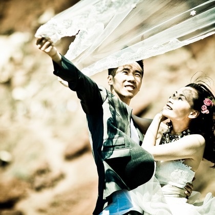 Photo of Santorini shooting taken by Magdalene Kourti