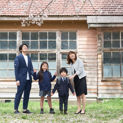 松井和幸が出張撮影した「家族写真」の家族写真