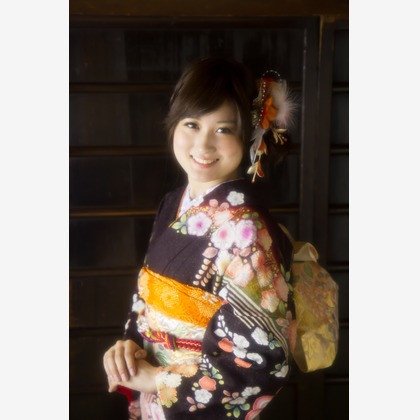 スマイルハンターが出張撮影した家族写真(キッズ,ベビーフォト)などが写った「成人式フォト」の家族写真