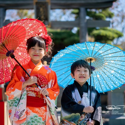 杉森 茂夫 (Photo Studio SS)が出張撮影した「七五三、お宮参り、家族写真」の家族写真