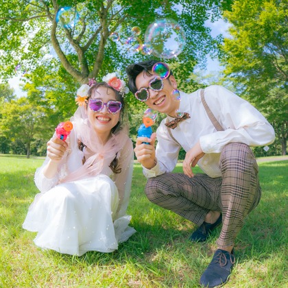 高橋佳五が撮影した「前撮り撮影 ~草原~」の写真