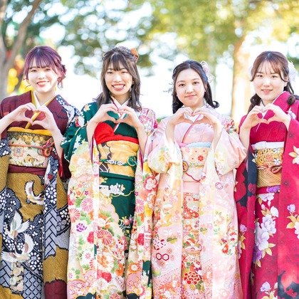 森元こずえが出張撮影した家族写真(キッズ,ベビーフォト)が写った成人式撮影の写真