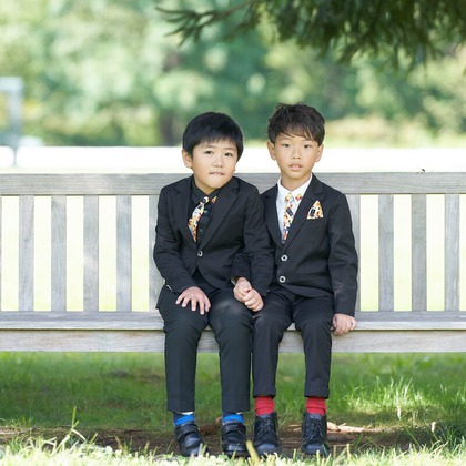 イチフォトが出張撮影した「お子様の作例」の家族写真