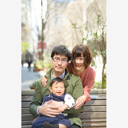 曽川拓哉が撮影した家族写真の出張撮影の写真