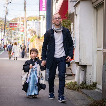 Aya Petite Photographyが出張撮影した「七五三出張撮影」の家族写真