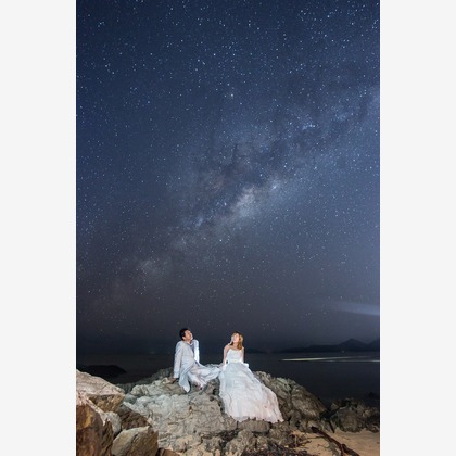 スマイルケアンズが撮影した「ケアンズの星空ビーチフォト」の写真