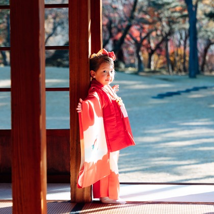 出張撮影くろさわが出張撮影したどういたしまして。, Sushi Edokko, 人間の背中などが写った「七五三」の家族写真