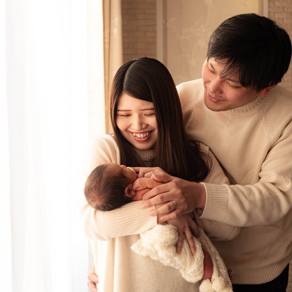 kudophotoが撮影したニューボーンフォト/家族写真の出張撮影の写真