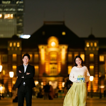 Photo of Tokyo Station, Marunouchi Engagement Photo taken by Chi'es Fotografie