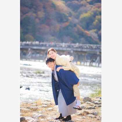 高夏写真店が撮影した「和装での前撮り」の写真