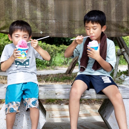 PhotoBaseありよしが撮影した家族写真の出張撮影/七五三フォト/お宮参り/旅行先の記念撮影の写真