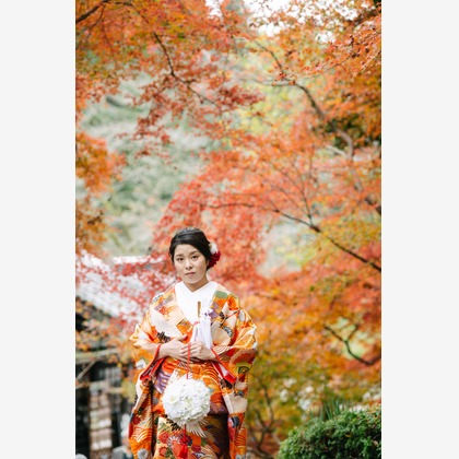 LARA LILYが撮影した「結婚式前撮り(福岡県・秋月城)」の写真