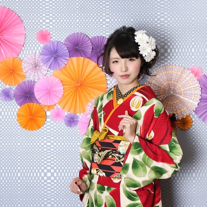 スマイルハンターが出張撮影した家族写真(キッズ,ベビーフォト)などが写った「成人式フォト」の家族写真