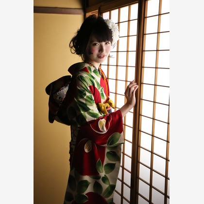 スマイルハンターが出張撮影した家族写真(キッズ,ベビーフォト)などが写った「成人式フォト」の家族写真