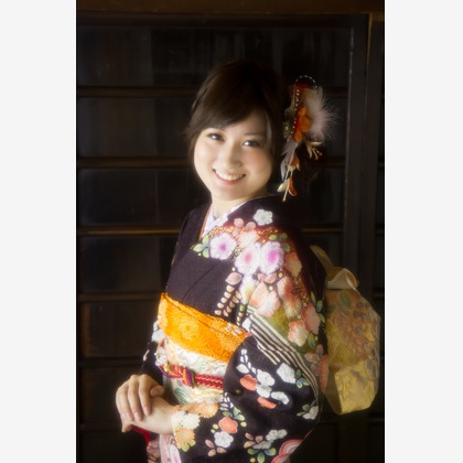 スマイルハンターが出張撮影した家族写真(キッズ,ベビーフォト)などが写った「成人式フォト」の家族写真