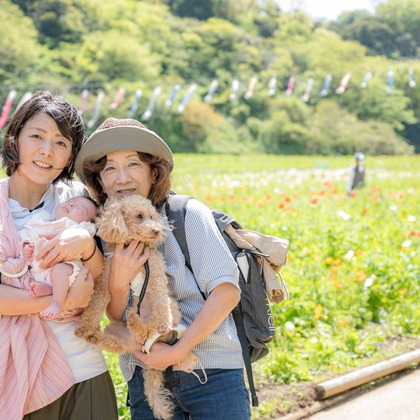 高木勇斗が出張撮影した「親子」の家族写真