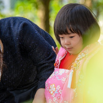 辻 充彦が出張撮影した「七五三」の家族写真