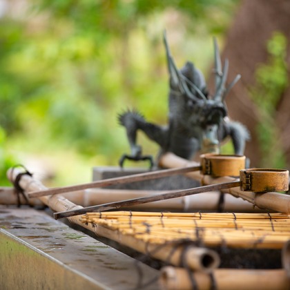 T.Matsumuraが出張撮影したShinohara Hachiman Jinja, 止まった鳥, ストリートファッションなどが写った「七五三＠篠原八幡神社」の家族写真