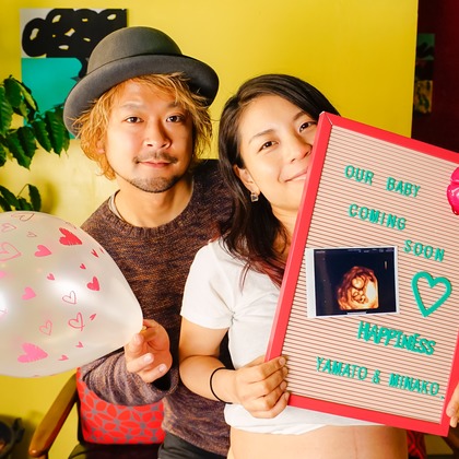 Aya Petite Photographyが出張撮影した「マタニティ出張撮影」の家族写真