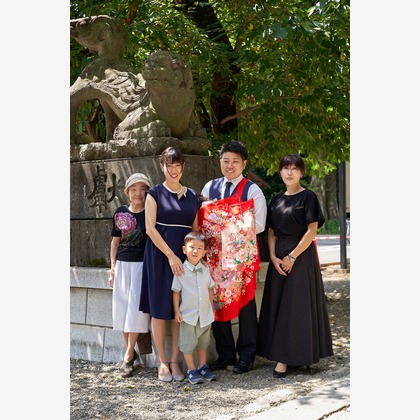 Actが撮影したお宮参りの写真