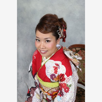 株式会社 Whisperが出張撮影した「成人式」の家族写真