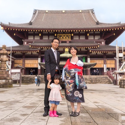 Kanoa Visualsが撮影したお宮参りの写真