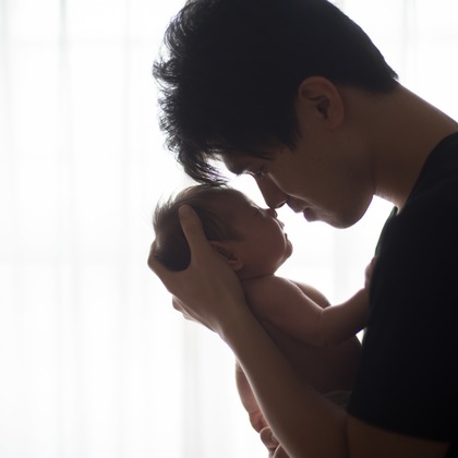 竹部 祐樹が出張撮影したジェスチャー, 適応, 生物などが写った「ベビーフォト＠長崎市」の家族写真