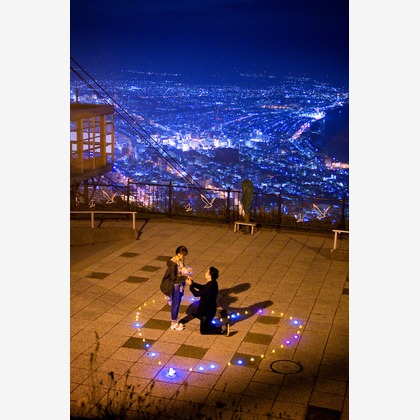 B'point photoが撮影した「プロポーズ」の写真