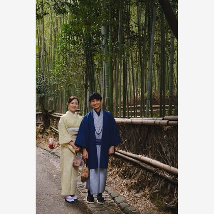 高夏写真店が撮影した「和装での前撮り」の写真