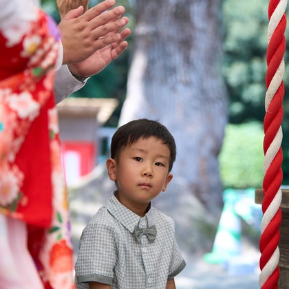 Actが撮影したお宮参りの写真