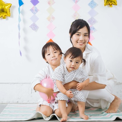 高野和希が撮影した家族写真の出張撮影の写真