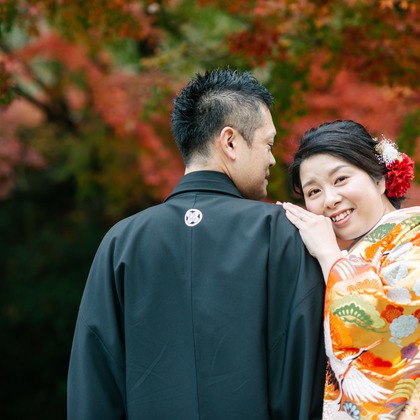 LARA LILYが撮影した「結婚式前撮り(福岡県・秋月城)」の写真