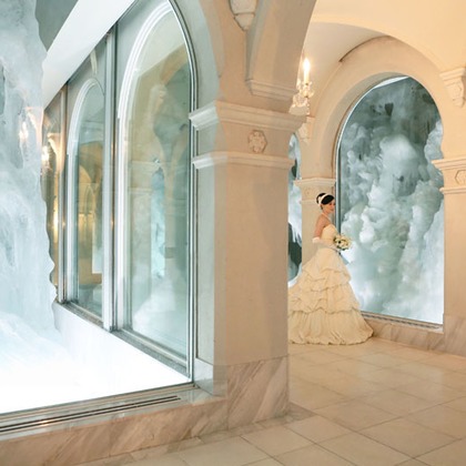 ウエディングラウンジが撮影した「フローズン美術館フォト」の写真