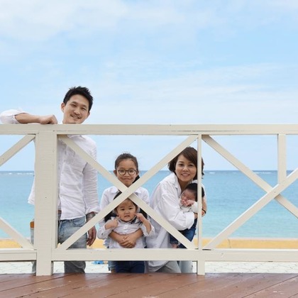 Avenir（山宮 敏明）が出張撮影した休暇, 写真, 白が写った家族写真(キッズ,ベビーフォト)の写真