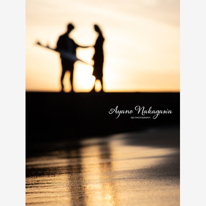 中川彩乃が出張撮影した「ビーチサイドポートレート」の家族写真