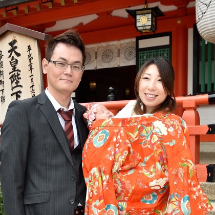 梶田　誠が撮影したお宮参りの写真